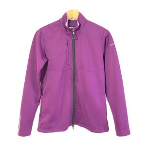 Sun Mountain Zip-Up Thermal Jacket Long Sleeves Purple Sz S